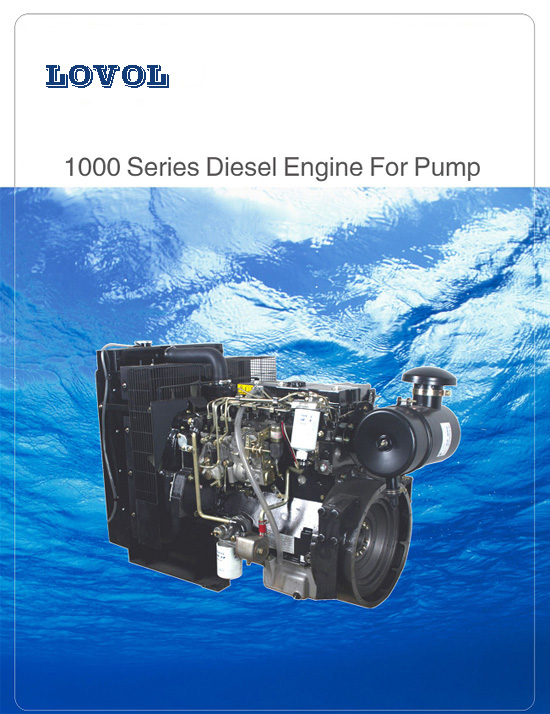 LOVOL 1000 series diesel engine for pump